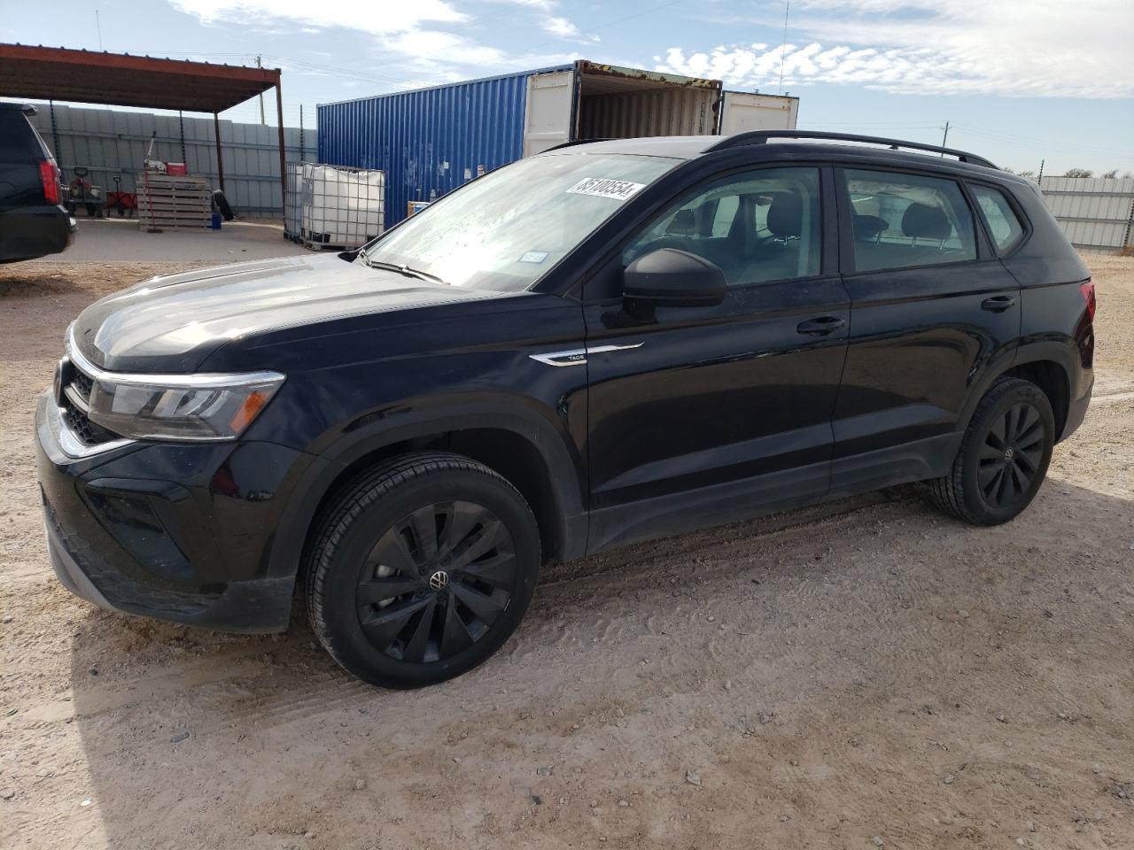 2022 Volkswagen Taos S de vânzare în Andrews, TX - Side