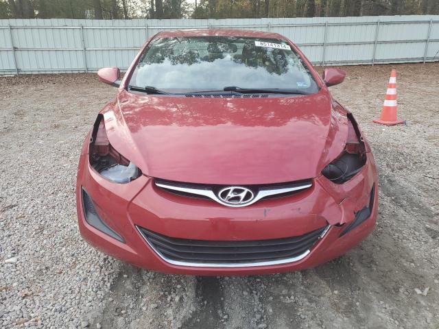  HYUNDAI ELANTRA 2016 Red