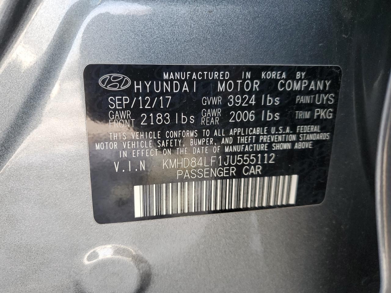 2018 Hyundai Elantra - Image 15