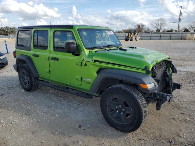  JEEP WRANGLER 2018 Zielony