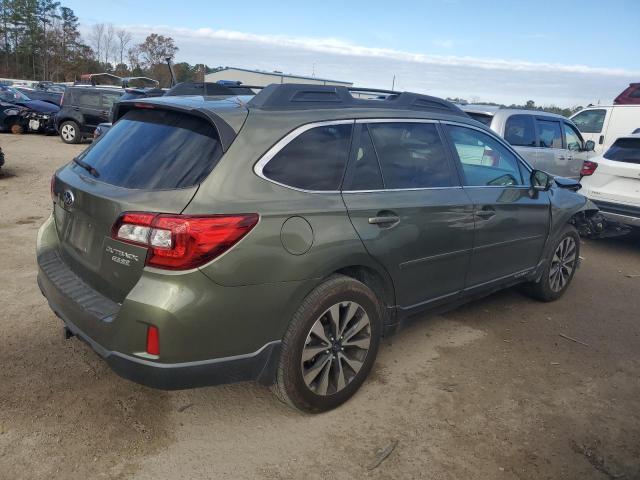 Паркетники SUBARU OUTBACK 2016 Зеленый