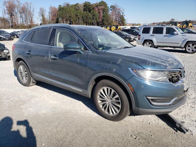  LINCOLN MKX 2016 Синий