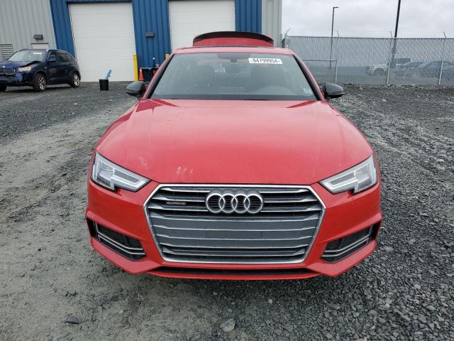 Sedans AUDI A4 2017 Czerwony