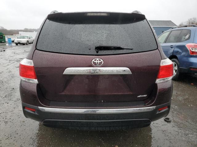 Parquets TOYOTA HIGHLANDER 2012 Burgundy