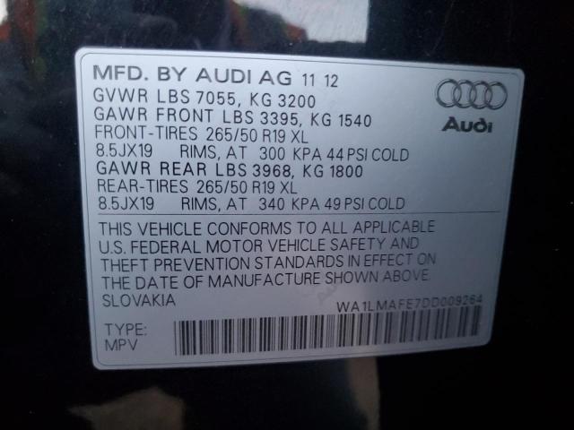 2013 AUDI Q7 PREMIUM PLUS