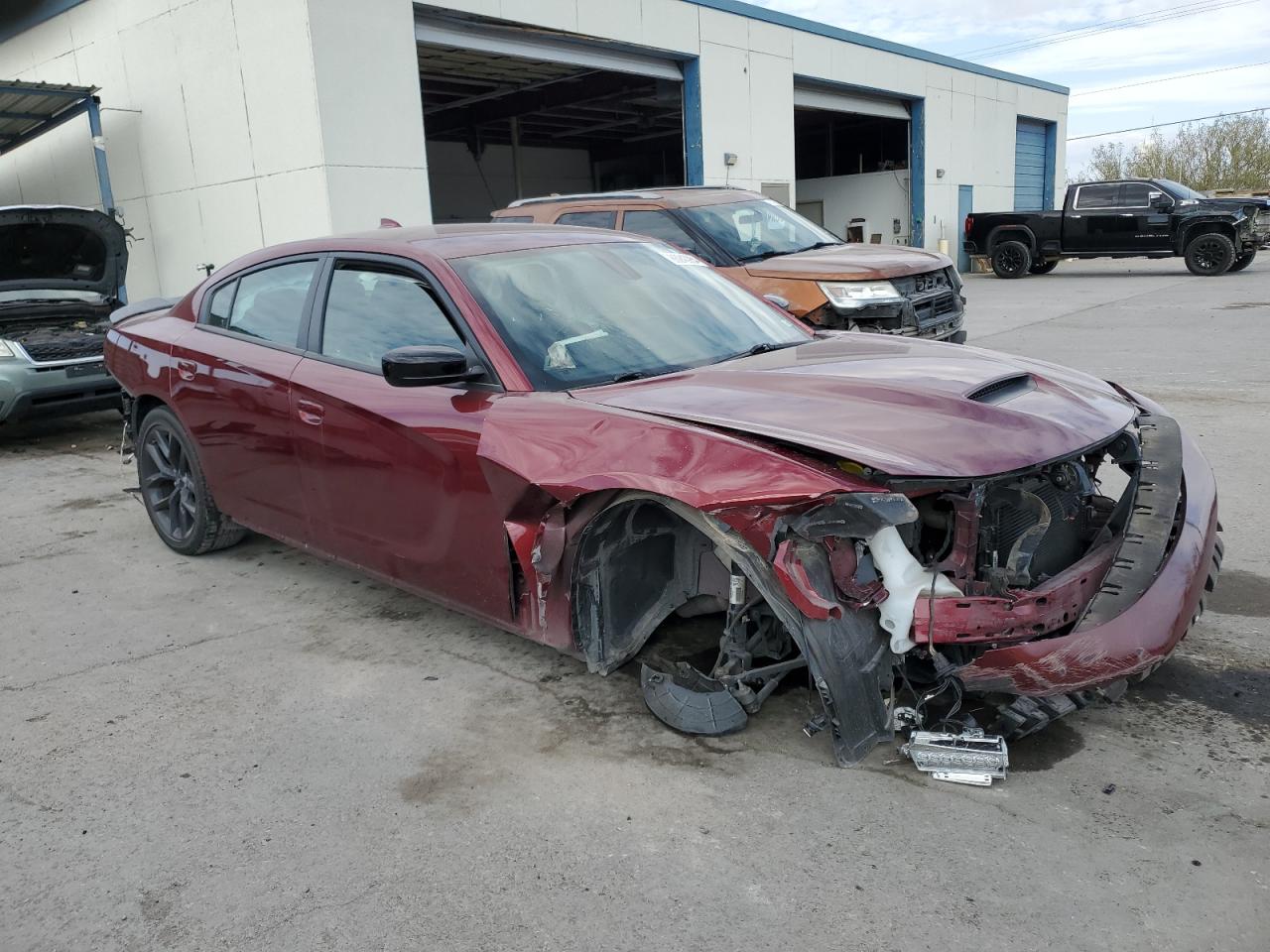 VIN 2C3CDXHG1MH602150 2021 DODGE CHARGER no.4