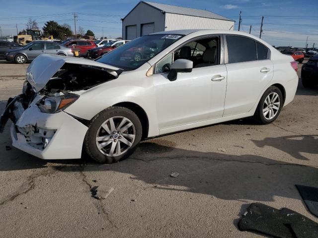 Sedans SUBARU IMPREZA 2016 Biały