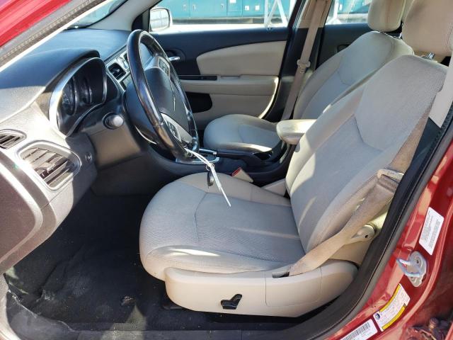  CHRYSLER 200 2012 Czerwony