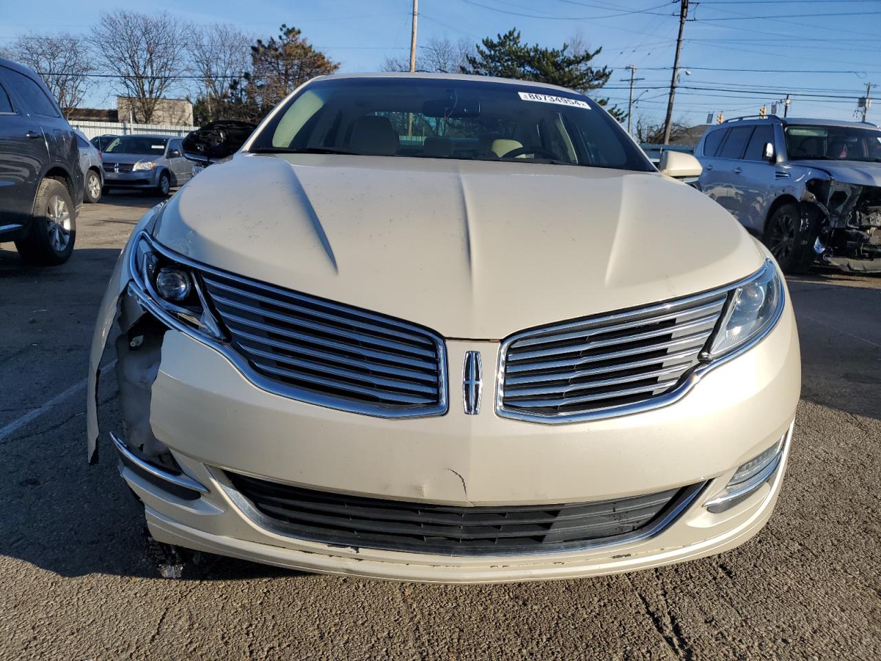 VIN 3LN6L2J96GR632467 2016 LINCOLN MKZ no.5