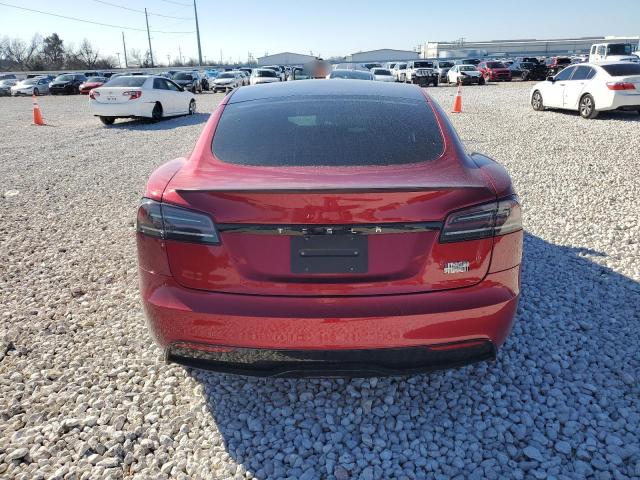  TESLA MODEL S 2024 Красный