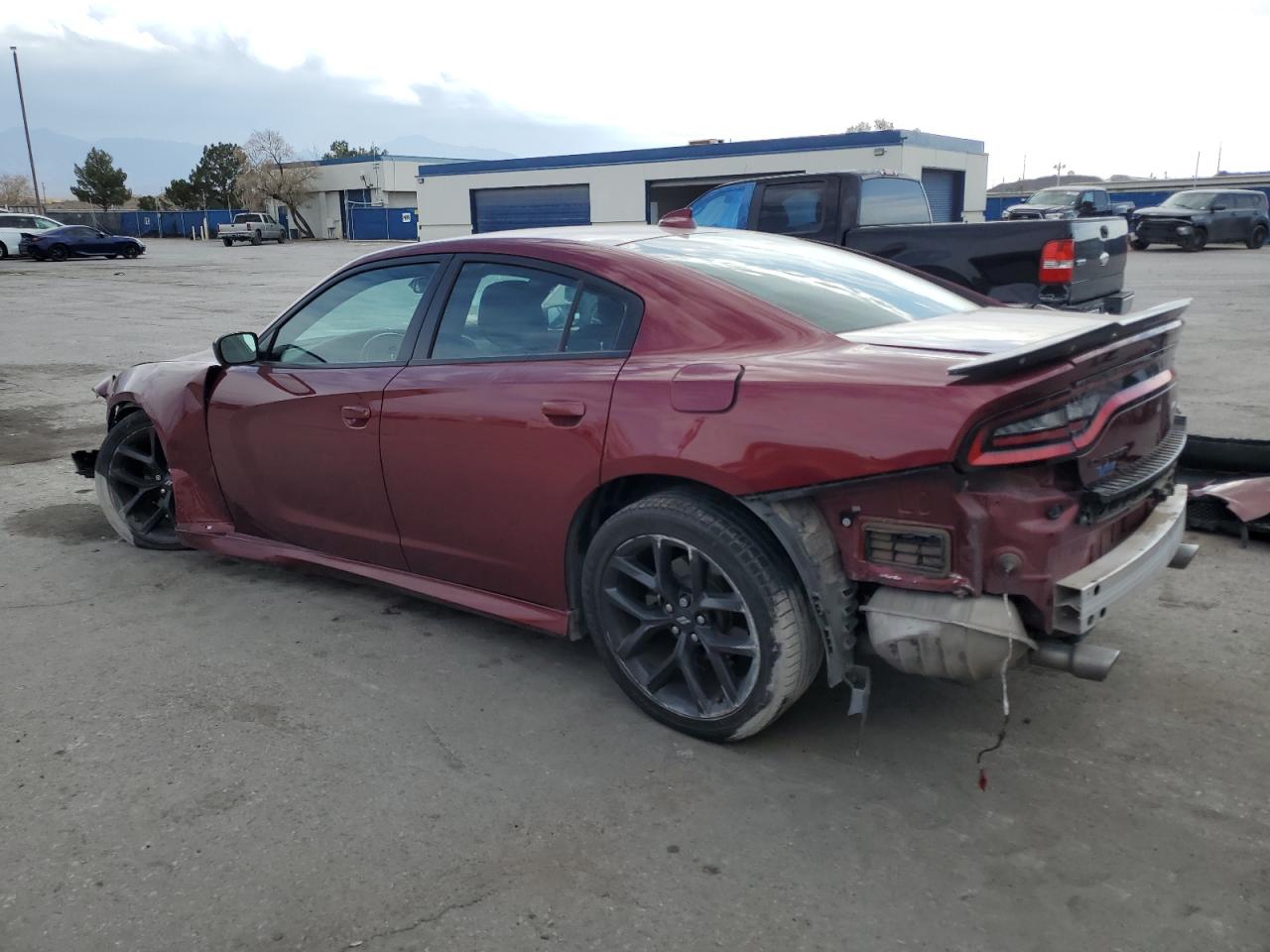 VIN 2C3CDXHG1MH602150 2021 DODGE CHARGER no.2