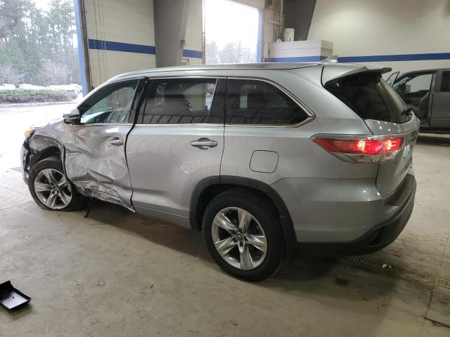  TOYOTA HIGHLANDER 2016 Srebrny