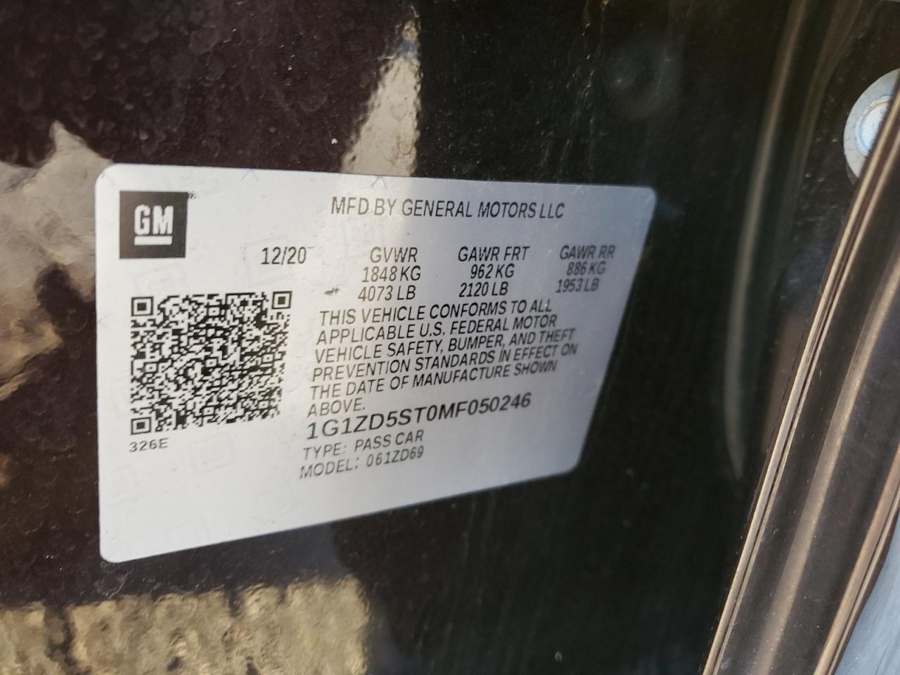2021 Chevrolet Malibu - Image 14