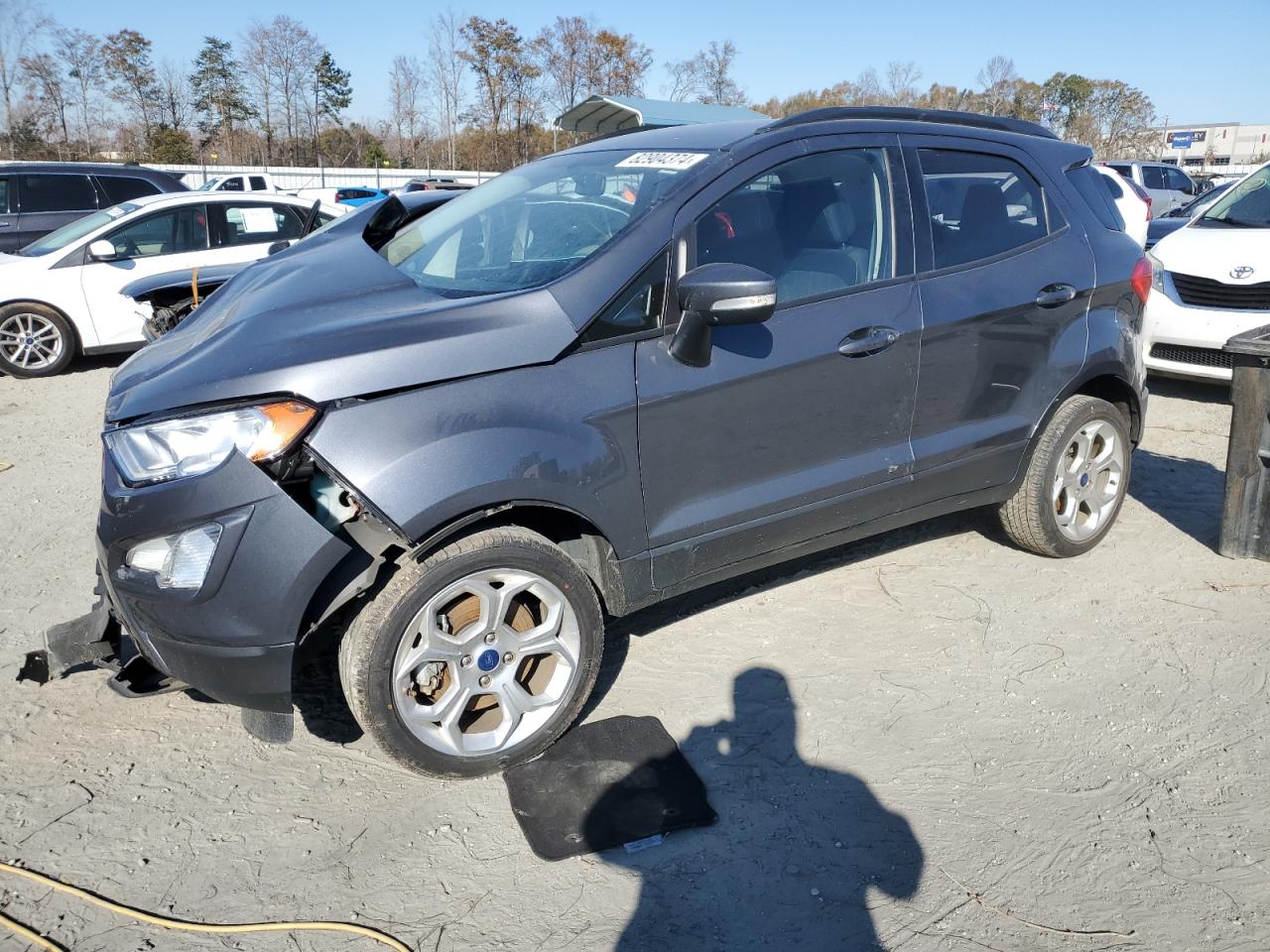 2021 Ford Ecosport Se zu verkaufen in Spartanburg, SC - Front End