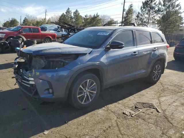  TOYOTA HIGHLANDER 2019 Granatowy