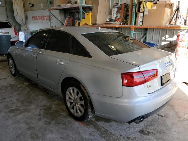 Sedans AUDI A6 2012 Srebrny