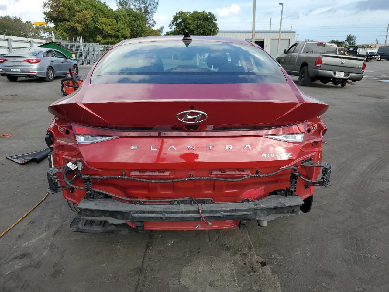 VIN KMHLM4AG2NU257032 2022 HYUNDAI ELANTRA no.6