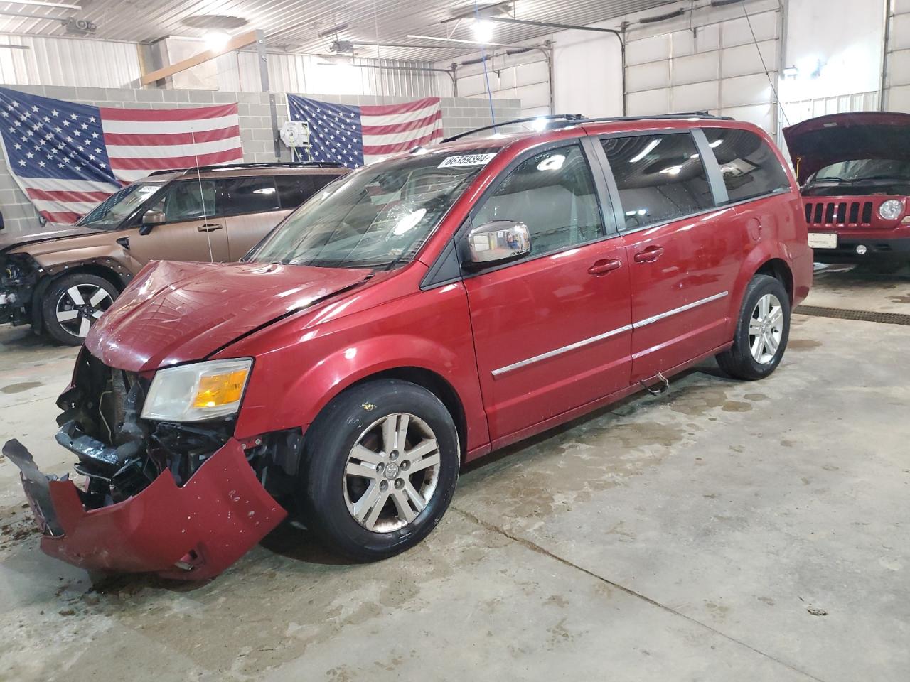 2008 Dodge Grand Caravan Sxt للبيع في Columbia، MO - Front End