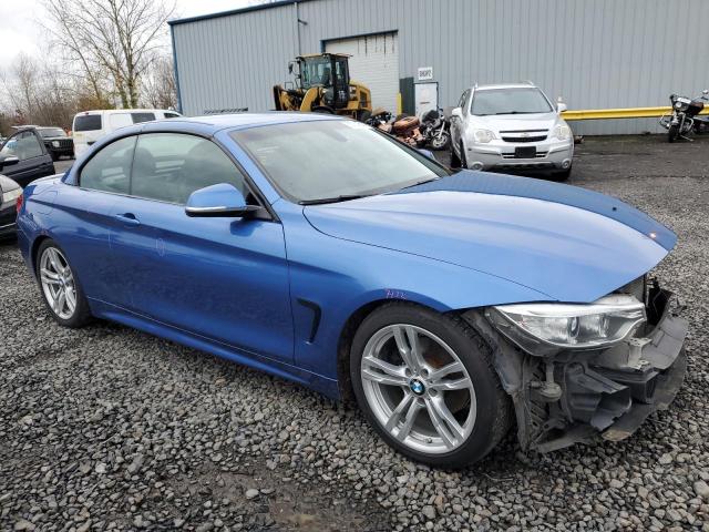  BMW 4 SERIES 2014 Синий