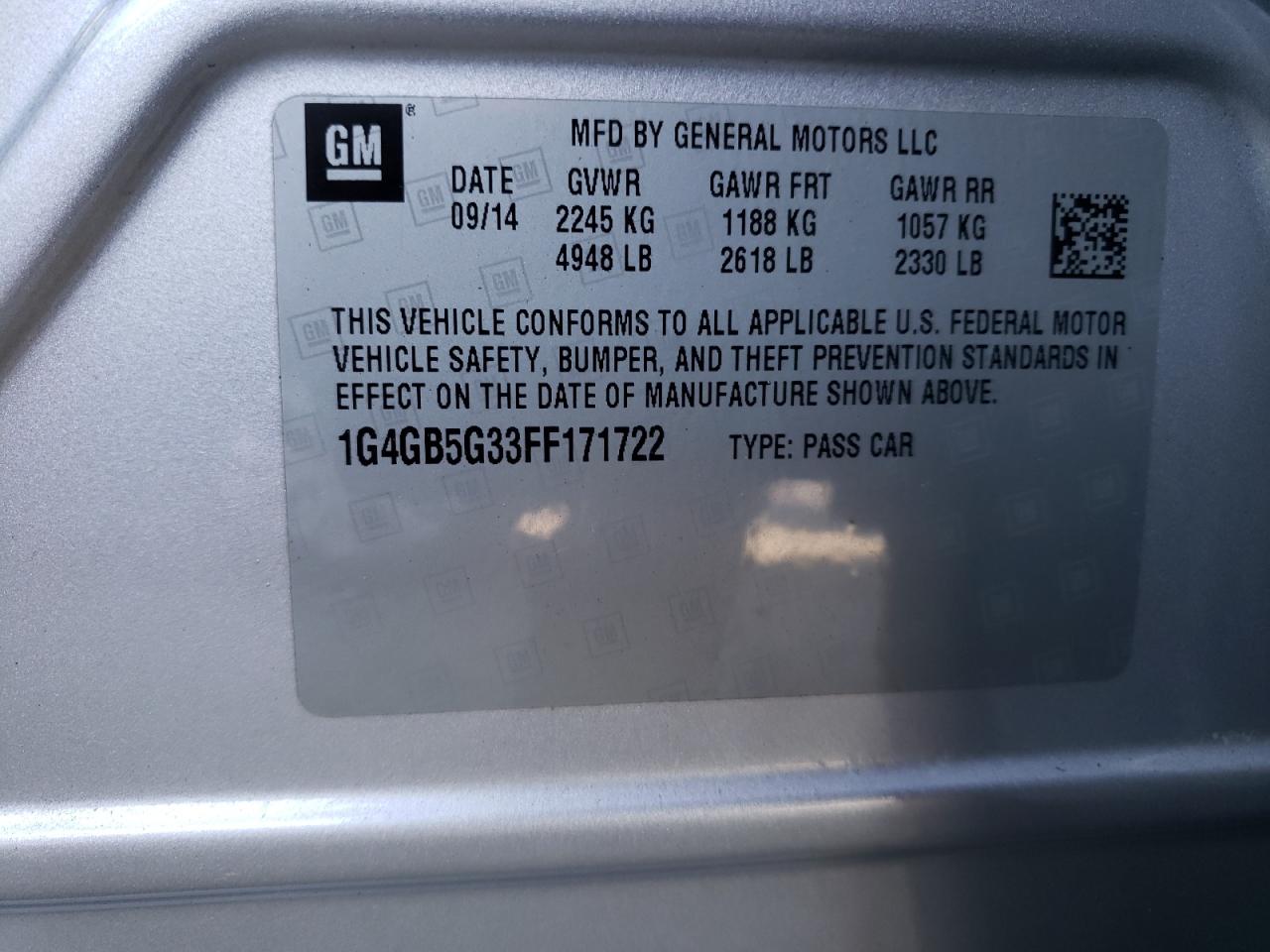 2015 Buick LaCrosse - Image 12