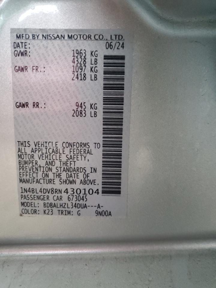 2024 Nissan Altima - Image 12