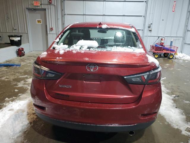  TOYOTA YARIS 2019 Червоний