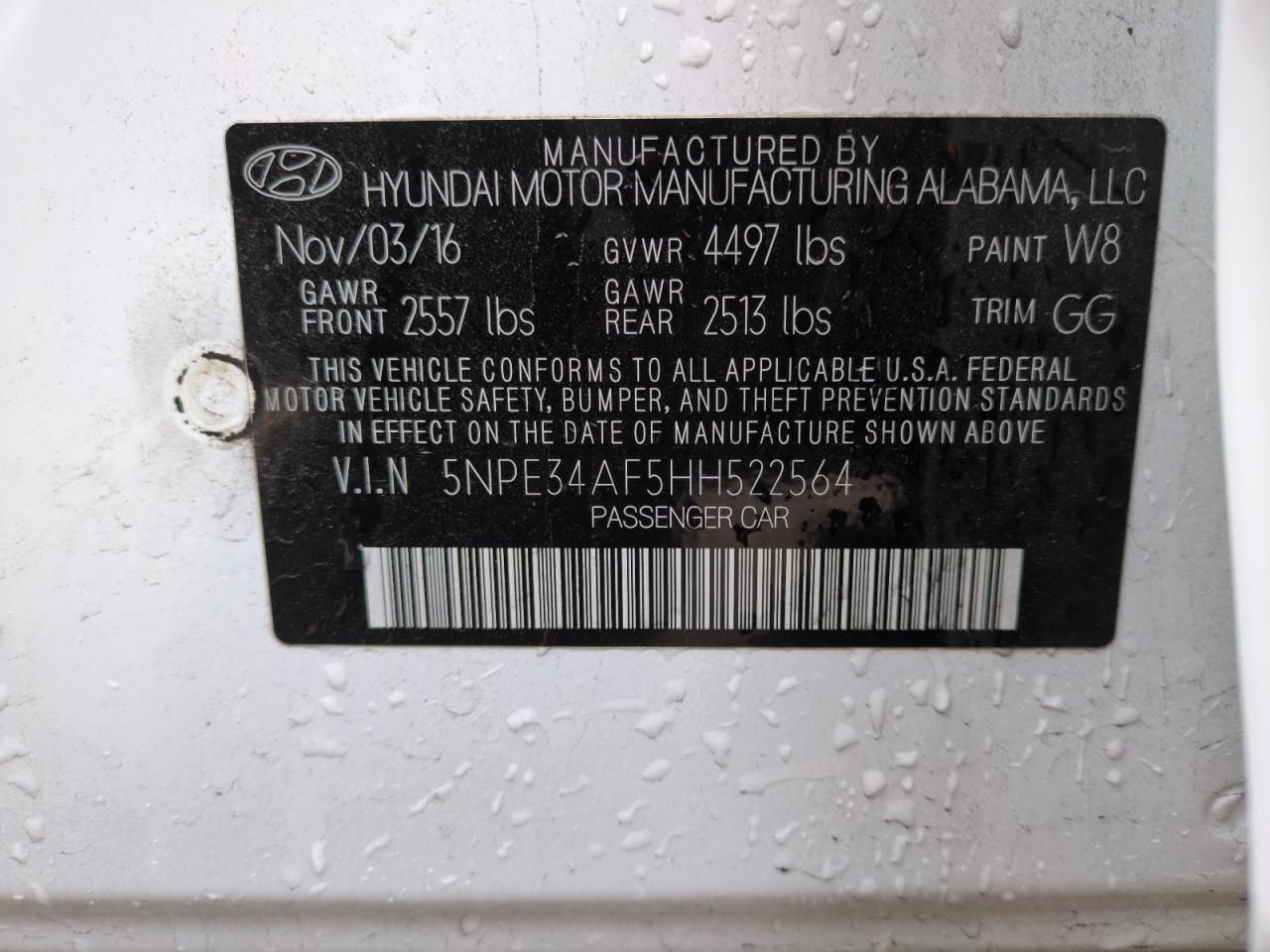 2017 Hyundai Sonata - Image 13
