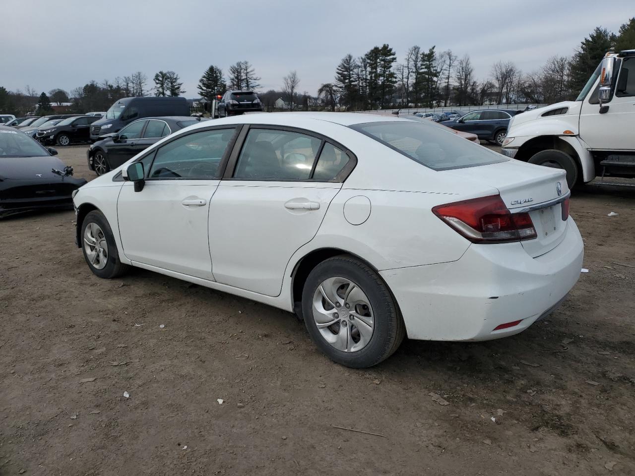 VIN 2HGFB2F51EH535202 2014 HONDA CIVIC no.2