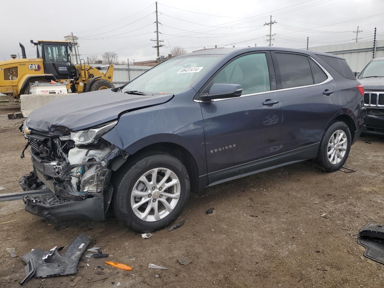 2019 Chevrolet Equinox Lt იყიდება Dyer-ში, IN - Front End