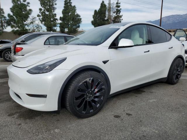  TESLA MODEL Y 2022 Белы