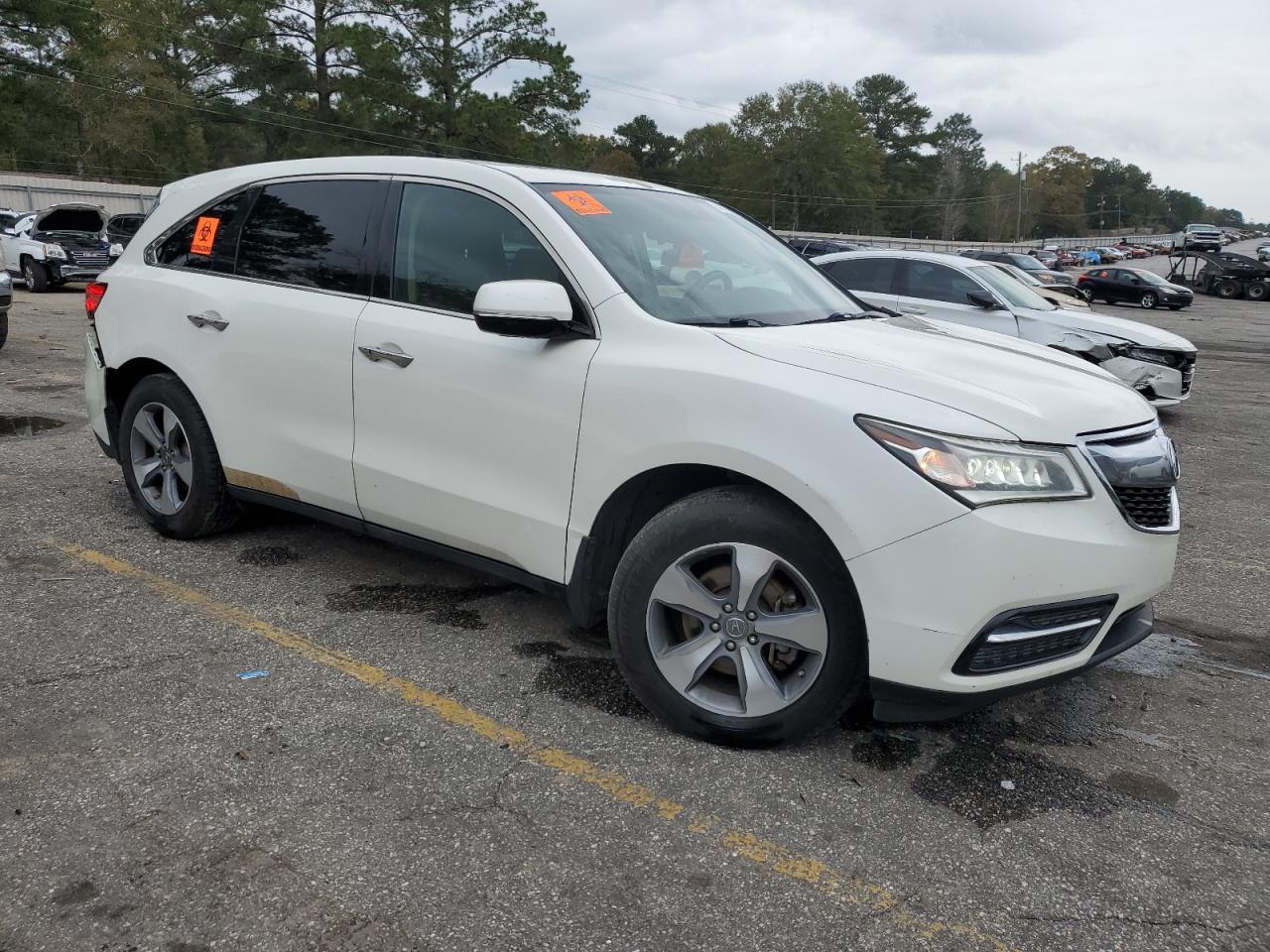 VIN 5FRYD3H22EB003200 2014 ACURA MDX no.4