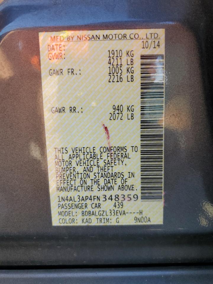 2015 Nissan Altima - Image 12