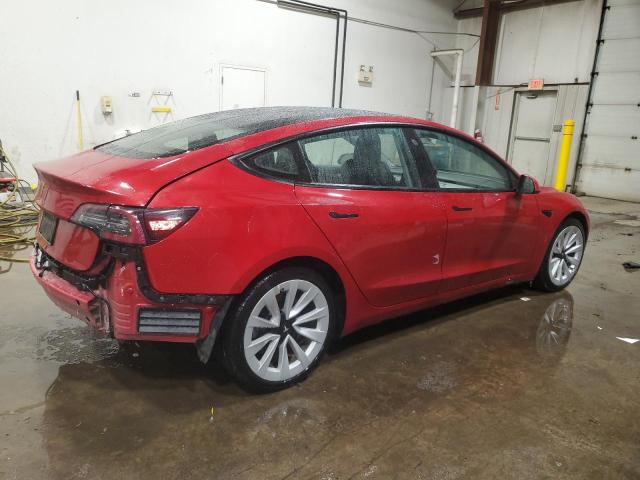  TESLA MODEL 3 2022 Red