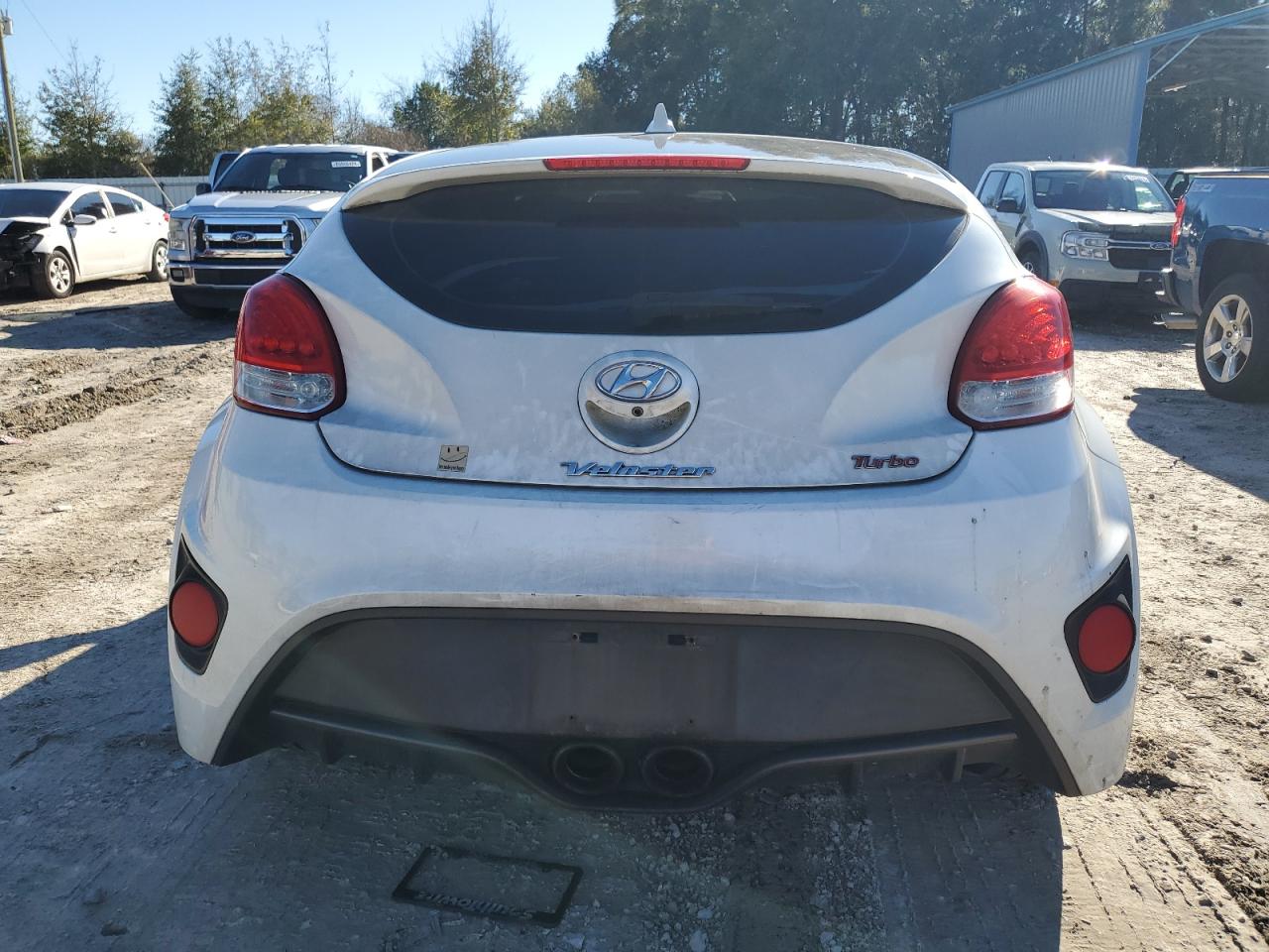 2014 Hyundai Veloster Turbo VIN: KMHTC6AE1EU190453 Lot: 84866584