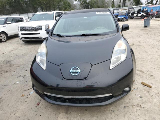  NISSAN LEAF 2012 Чорний