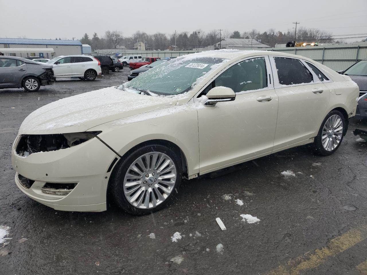 VIN 3LN6L2GK3ER801349 2014 LINCOLN MKZ no.1