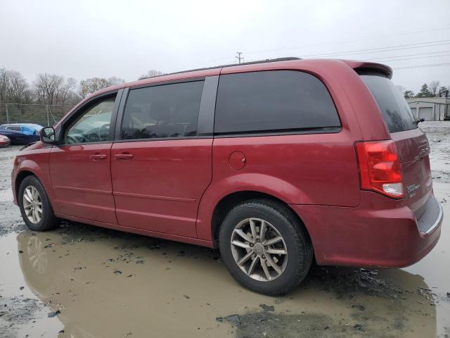  DODGE CARAVAN 2014 Red