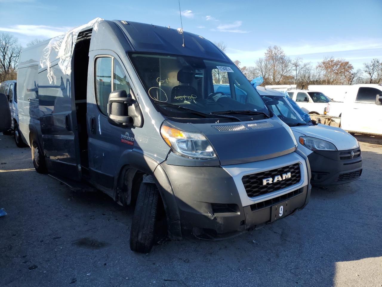 2021 Ram Trucks Promaster VIN: 2C6MRVJG5ME586196 Lot: 59725565