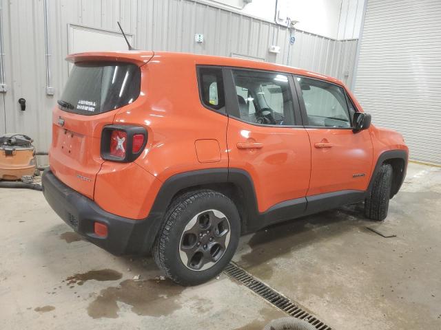 Паркетники JEEP RENEGADE 2016 Оранжевый