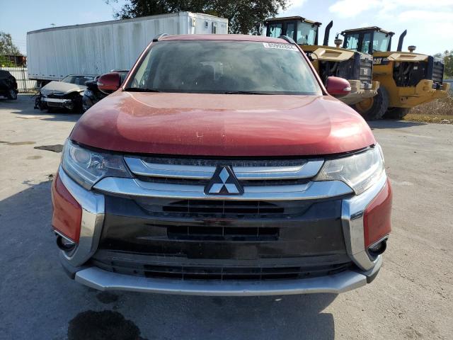  MITSUBISHI OUTLANDER 2016 Красный