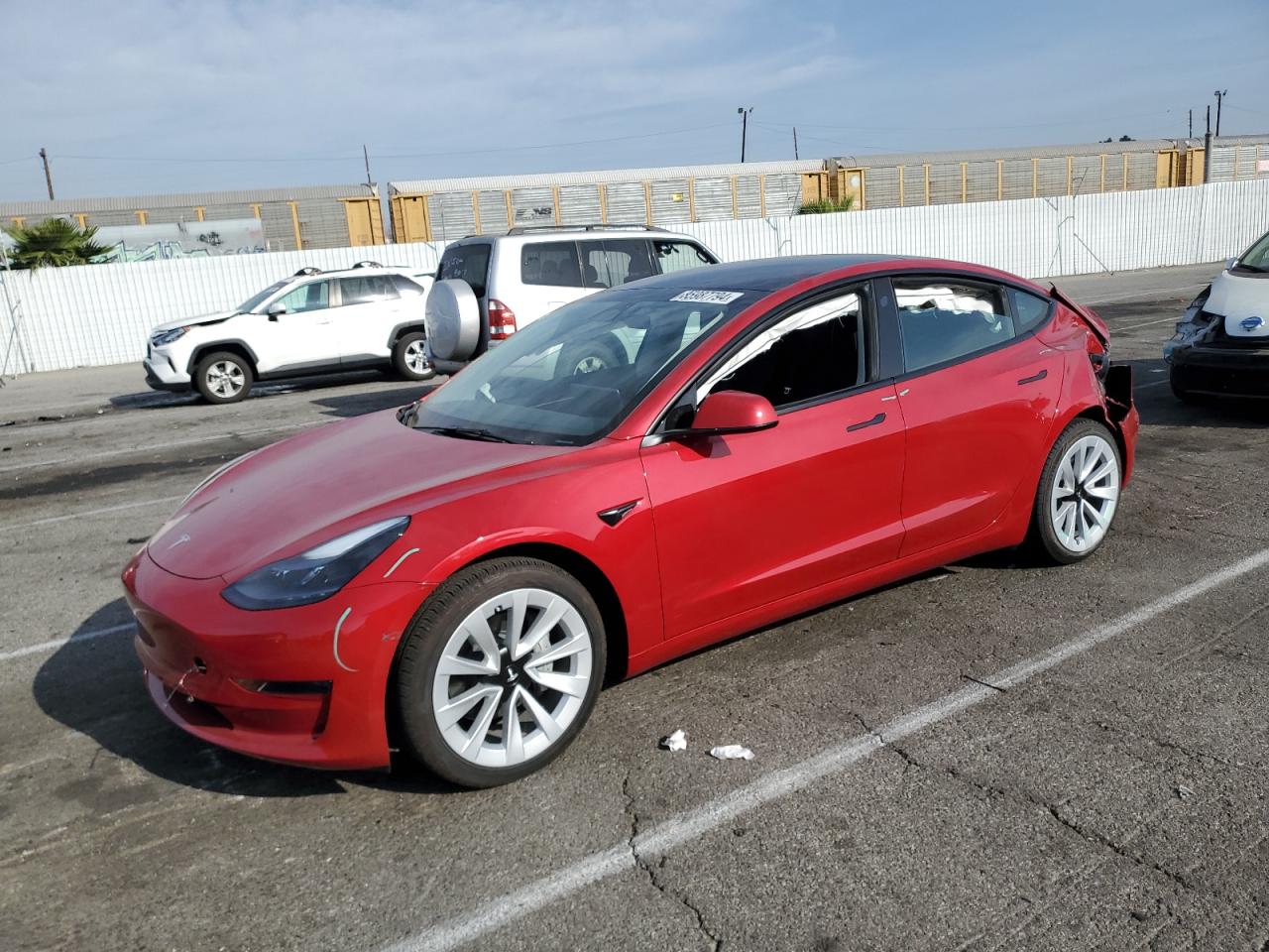 VIN 5YJ3E1EA8PF490432 2023 TESLA MODEL 3 no.1