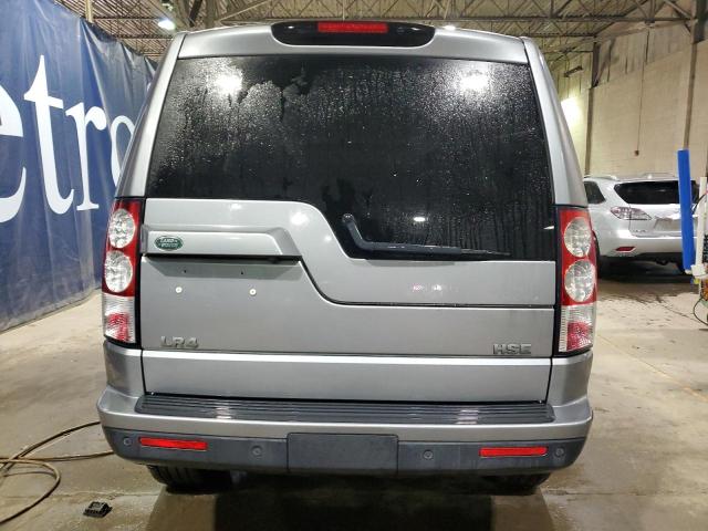 Паркетники LAND ROVER LR4 2012 Серебристый