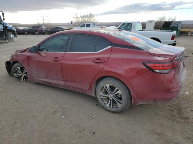  NISSAN SENTRA 2022 Czerwony