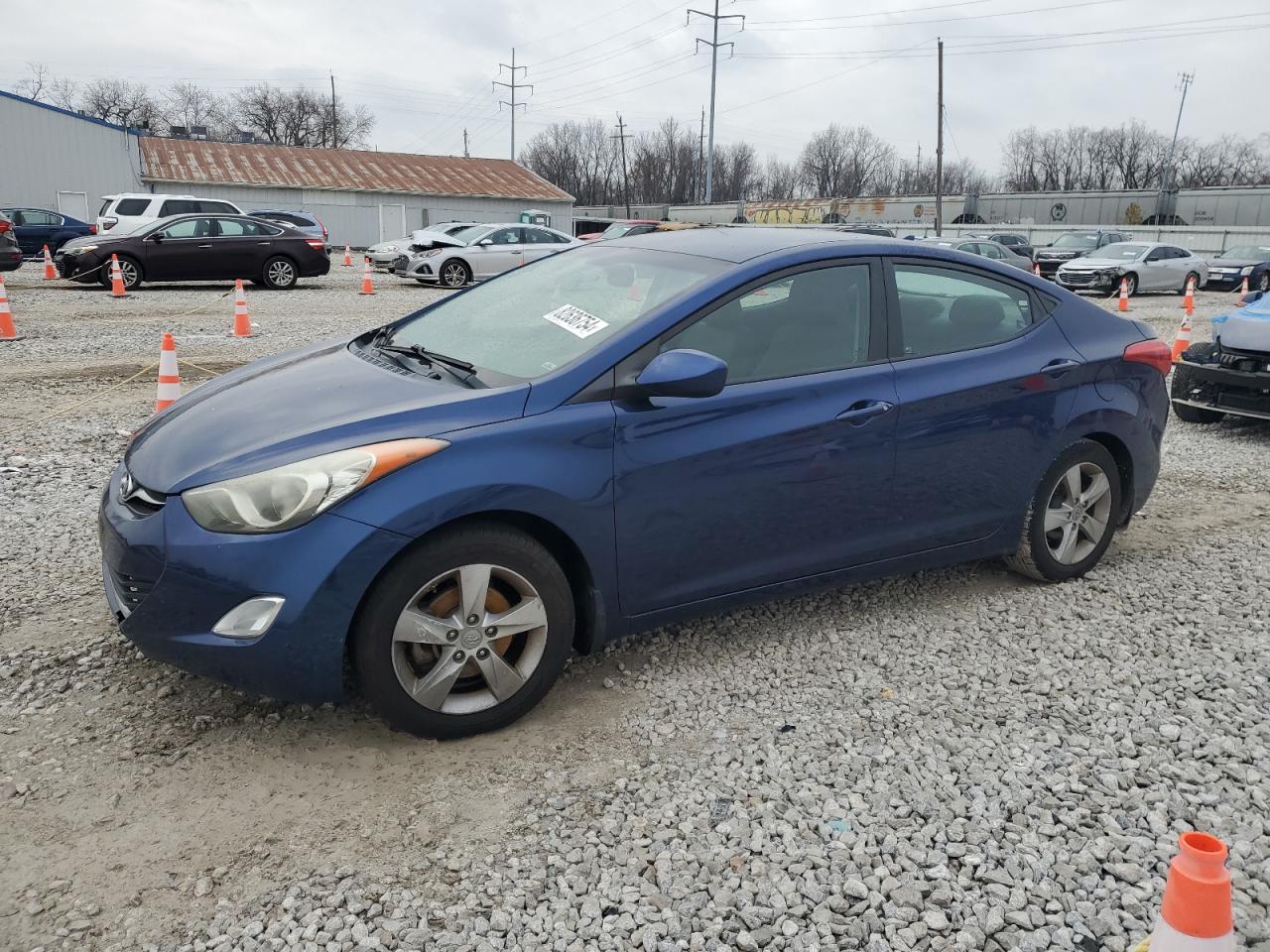 VIN KMHDH4AE9DU733069 2013 HYUNDAI ELANTRA no.1