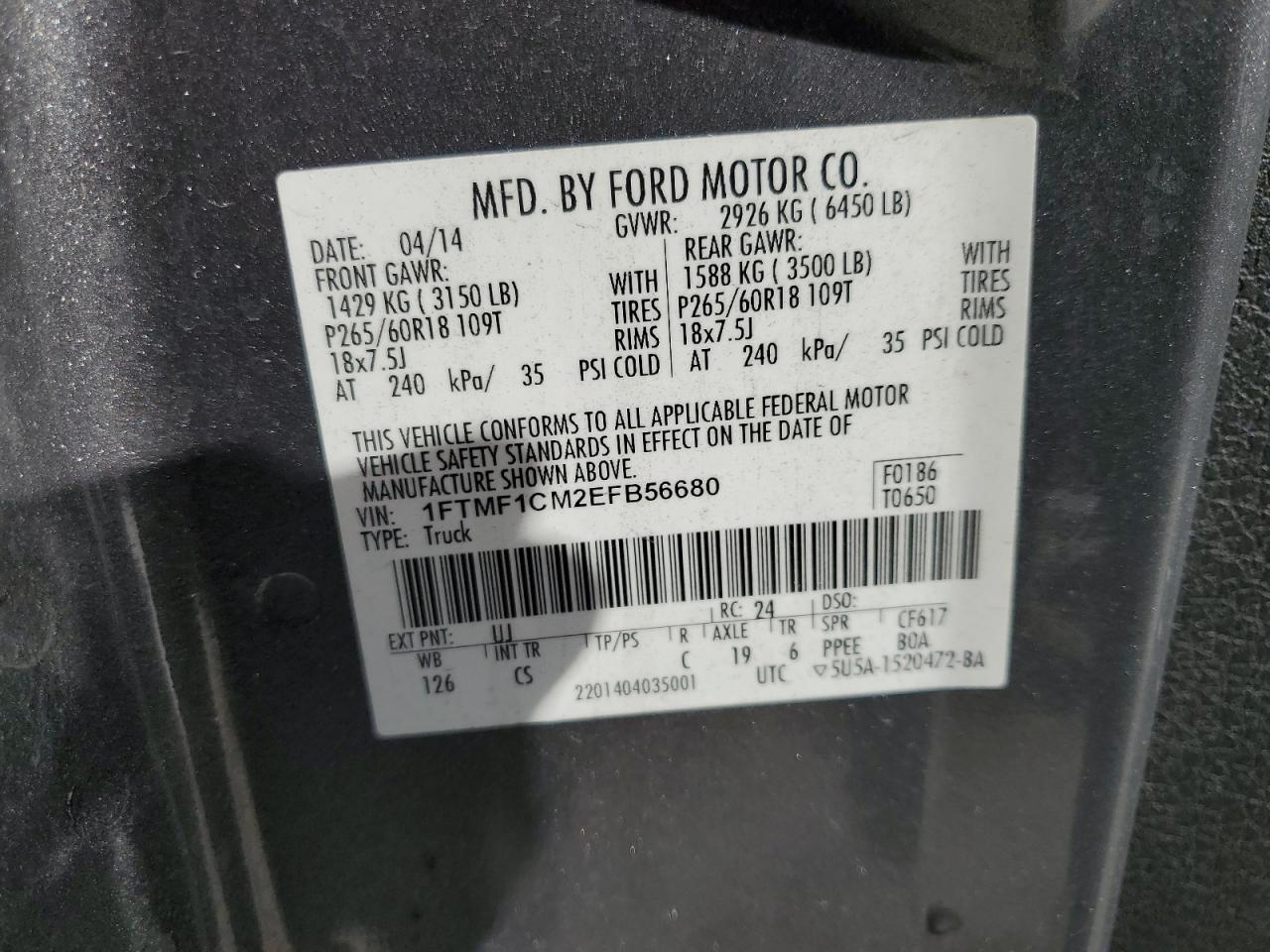 2014 Ford F-150 - Image 12