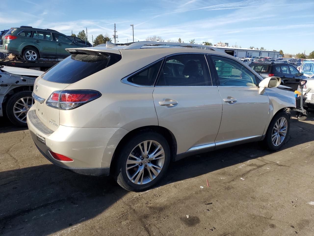 VIN 2T2BK1BA2EC243011 2014 LEXUS RX350 no.3