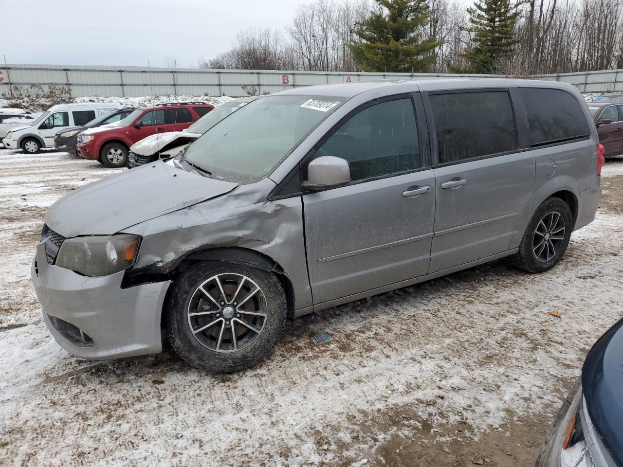 2015 Dodge Grand Caravan Sxt იყიდება Davison-ში, MI - Front End