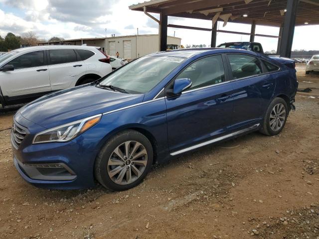 Sedans HYUNDAI SONATA 2015 Blue