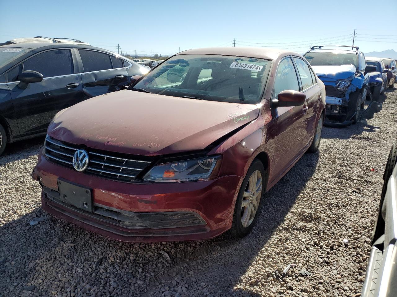 VIN 3VW2B7AJ1JM224327 2018 VOLKSWAGEN JETTA no.1