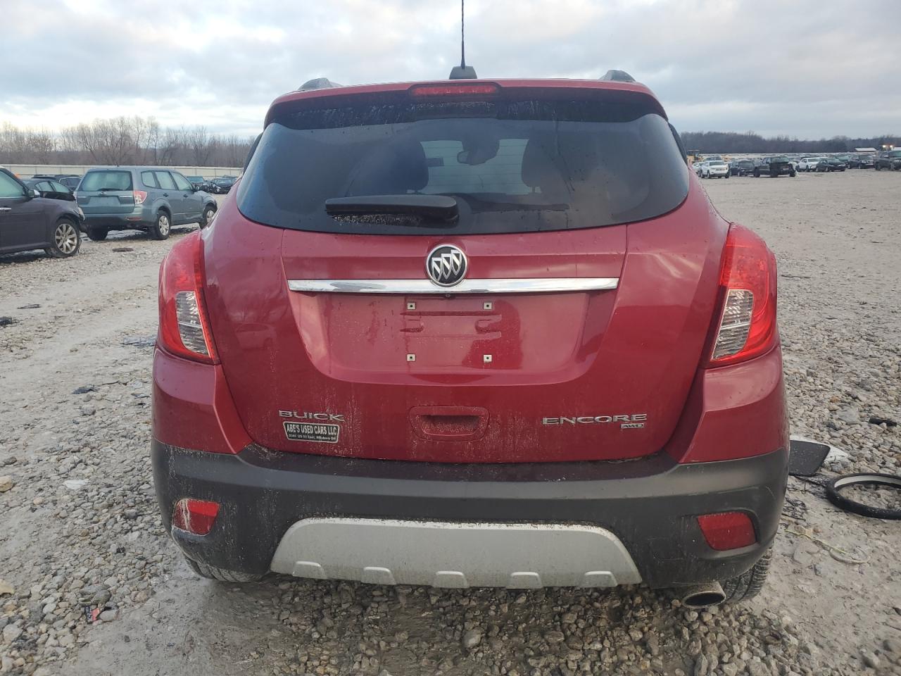 2015 BUICK ENCORE with ALL OVER damage, VIN KL4CJGSB8FB122601